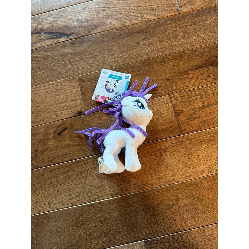 NWT My Little Pony Plush the movie 7 inch Rarity